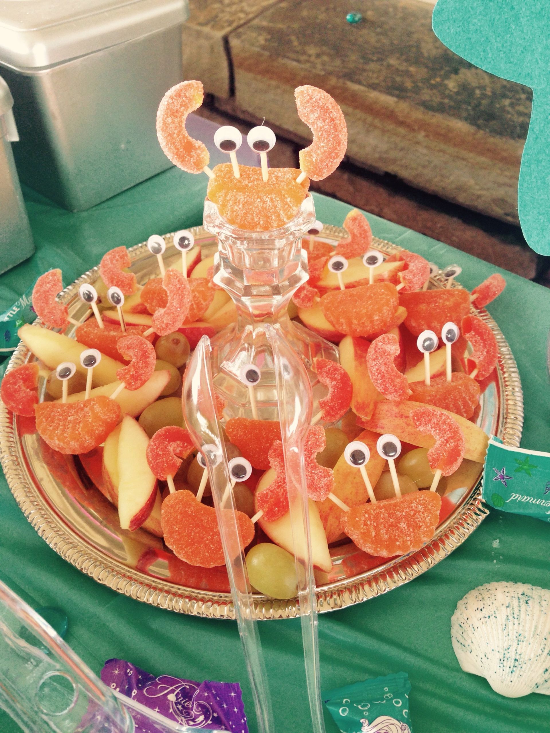Little Mermaid Party Snack Ideas
 The Little Mermaid themed Birthday Party
