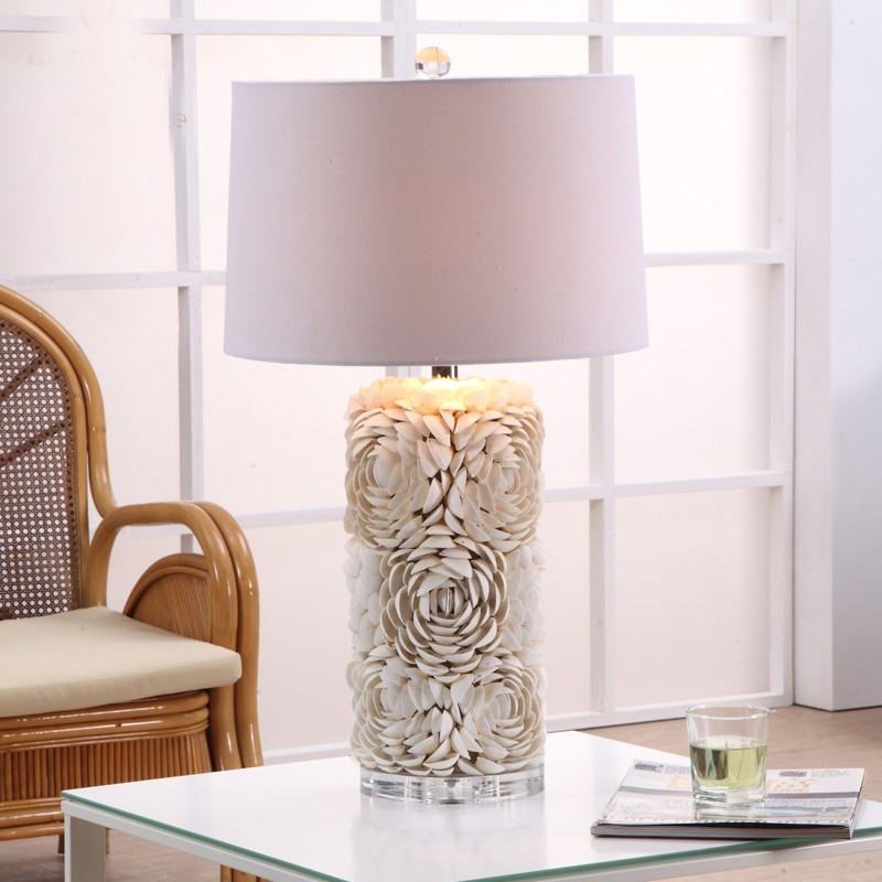 Living Room Lamp Shades
 Modern Fixture lamp Shell Table Lamps For Living Room