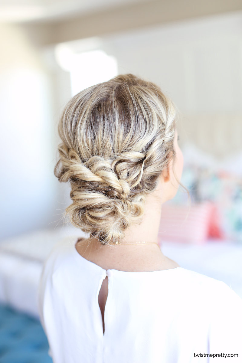 Long Hairstyles For Me
 Easy Home ing Updo