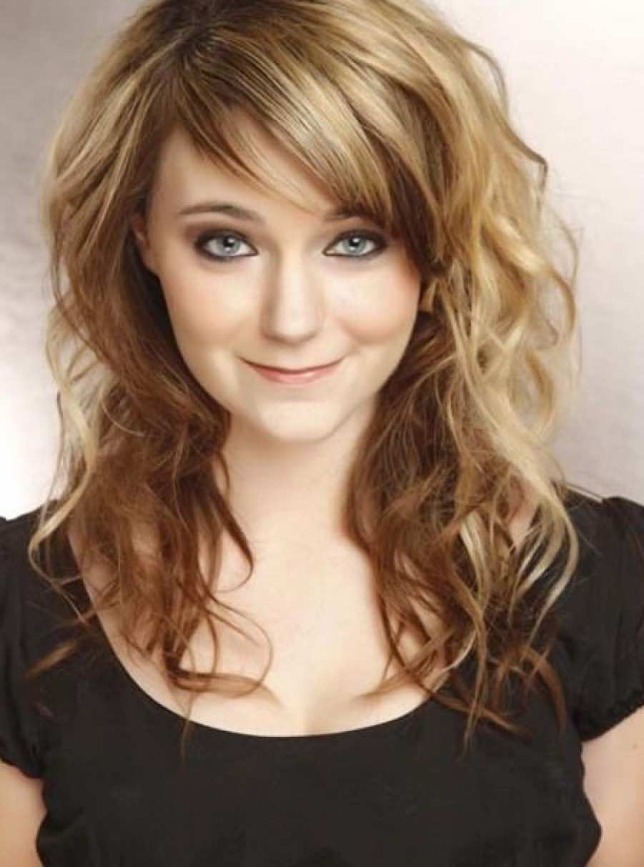 Long Hairstyles For Women With Bangs
 Haircut For Thick Hair With Bangs Wavy Haircut