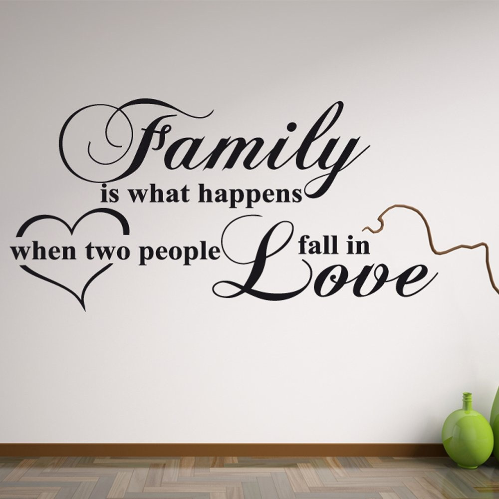 Love Family Quotes
 Family Love Wall Sticker Quote Wall Chimp UK