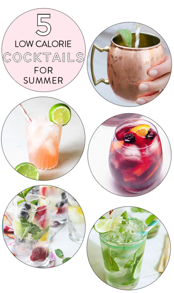Low Calorie Cocktail Recipes
 low calorie cocktails for summer