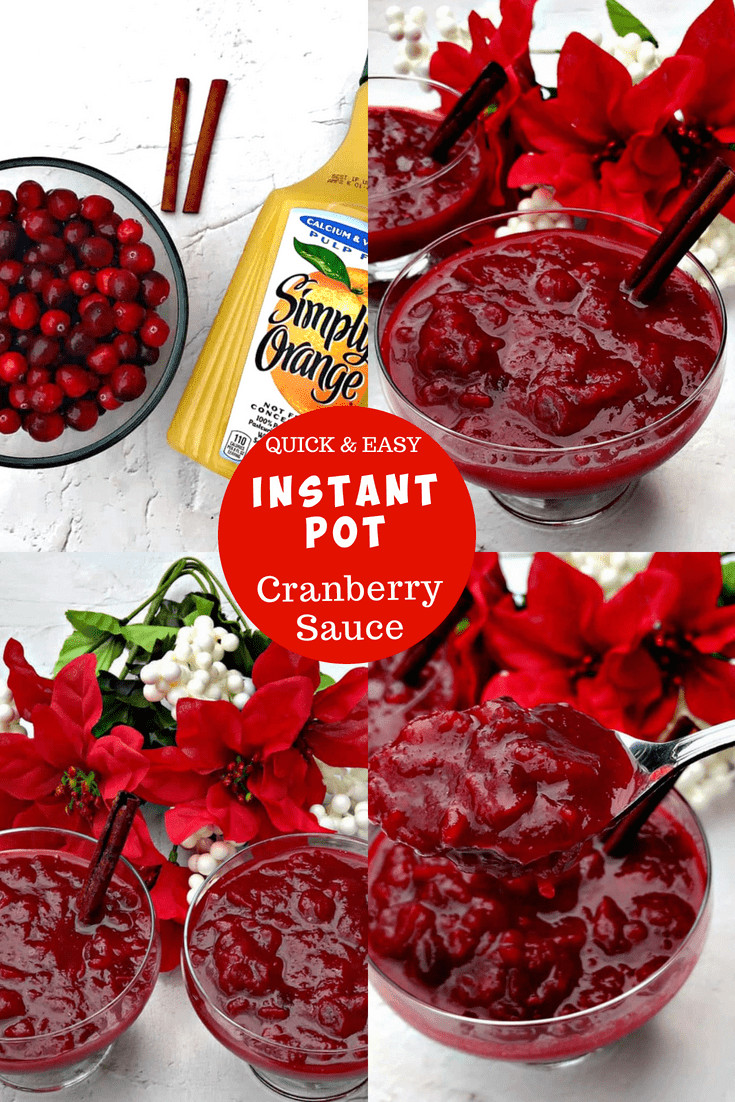 Low Calorie Pressure Cooker Recipes
 Instant pot homemade cranberry sauce is a quick and easy