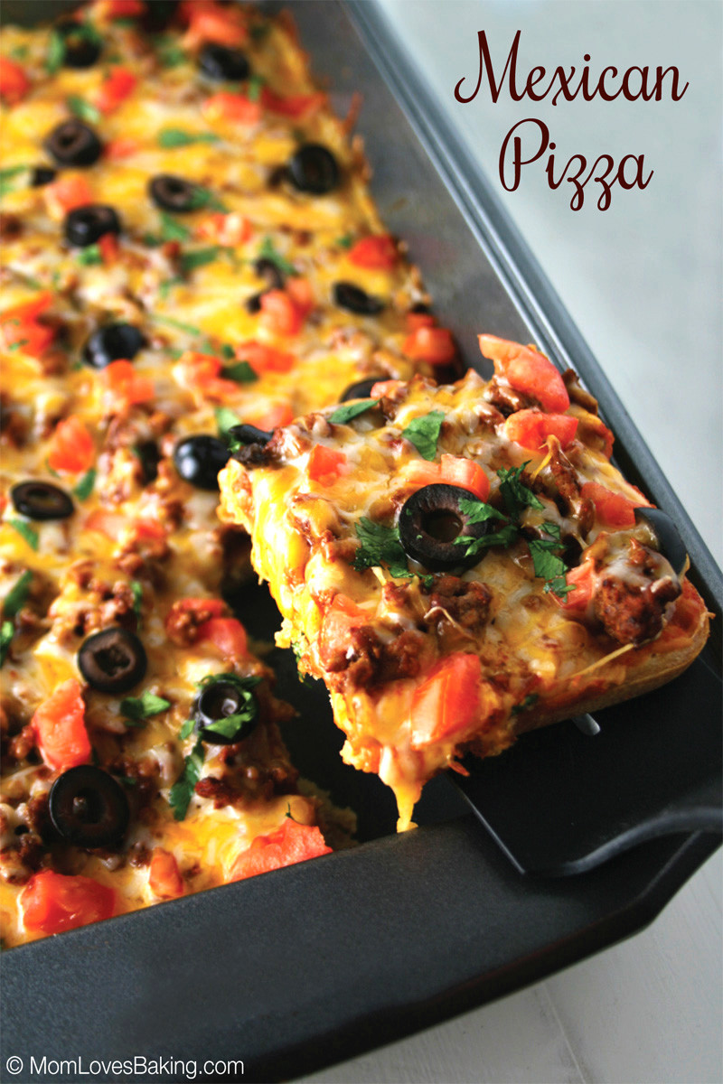 Low Carb Mexican Recipes
 Gluten Free Mexican Pizza Mom Loves Baking