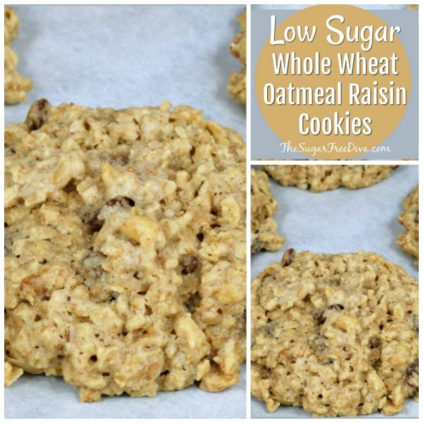 Low Fat Low Sugar Oatmeal Cookies
 Low Sugar Whole Wheat Oatmeal Raisin Cookies Recipe