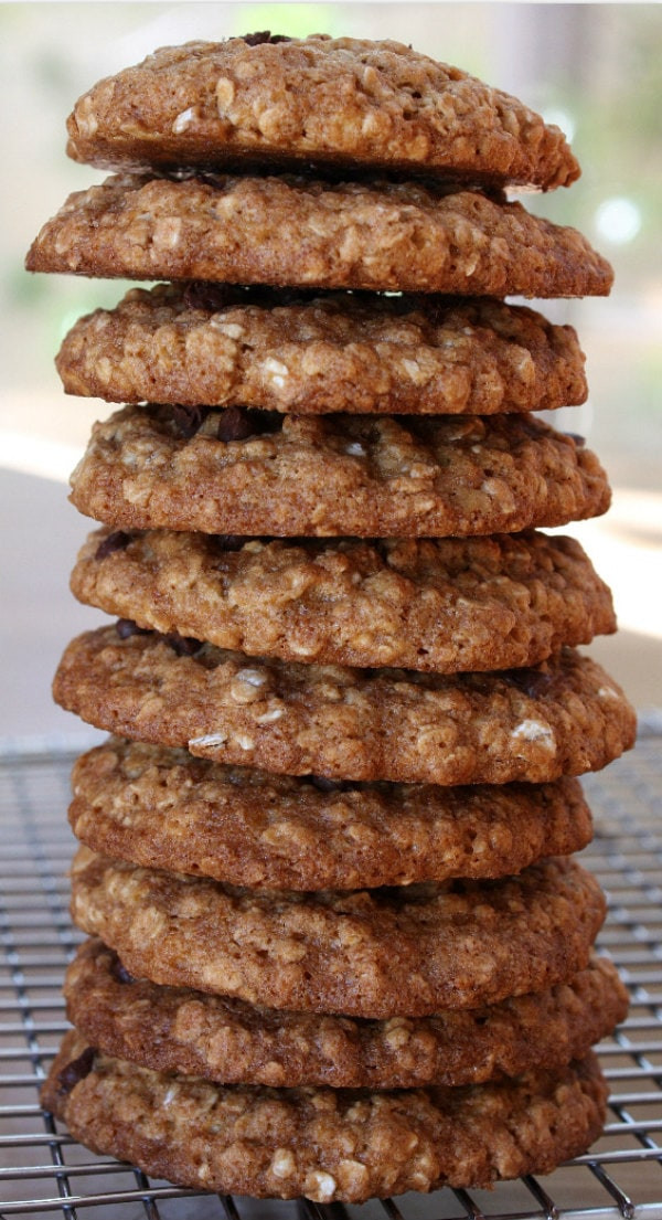 Low Fat Oatmeal Chocolate Chip Cookies
 RecipeGirl Low Fat Oatmeal Chocolate Chip Cookies Recipe