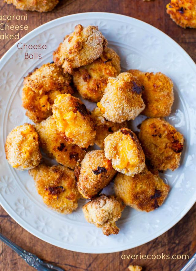 Macaroni And Cheese Balls Baked
 9 Crowd Pleasing Appetizers That Are Easy And Will Be Gone
