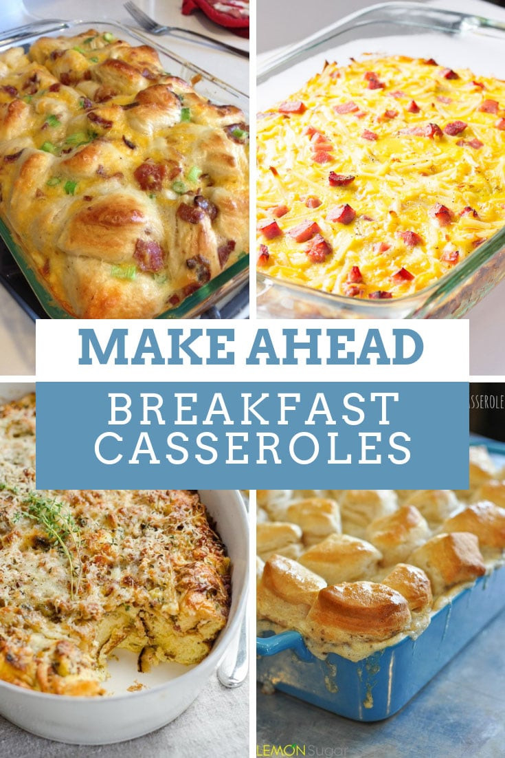 Make Ahead Dinners For A Crowd
 Make Ahead Breakfast Casseroles The recipes you need to
