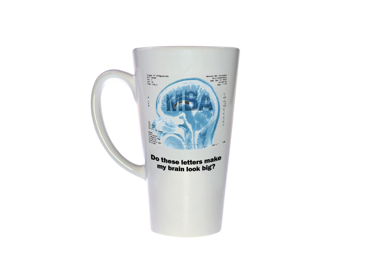 Mba Graduation Gift Ideas
 Funny MBA Tall Latte Coffee or Tea Mug Great Graduation Gift