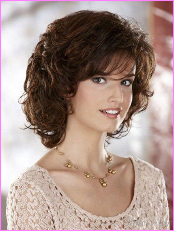 Med Haircuts For Curly Hair
 Medium length haircuts for curly hair and round face