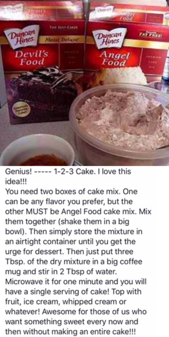 Microwave Cupcakes From Cake Mix
 Microwave cake And you don t have all of the packaging