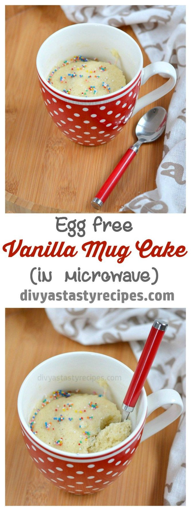 Microwave Cupcakes From Cake Mix
 Vanilla Mug Cake Eggless Vanilla Mug Cake in Microwave