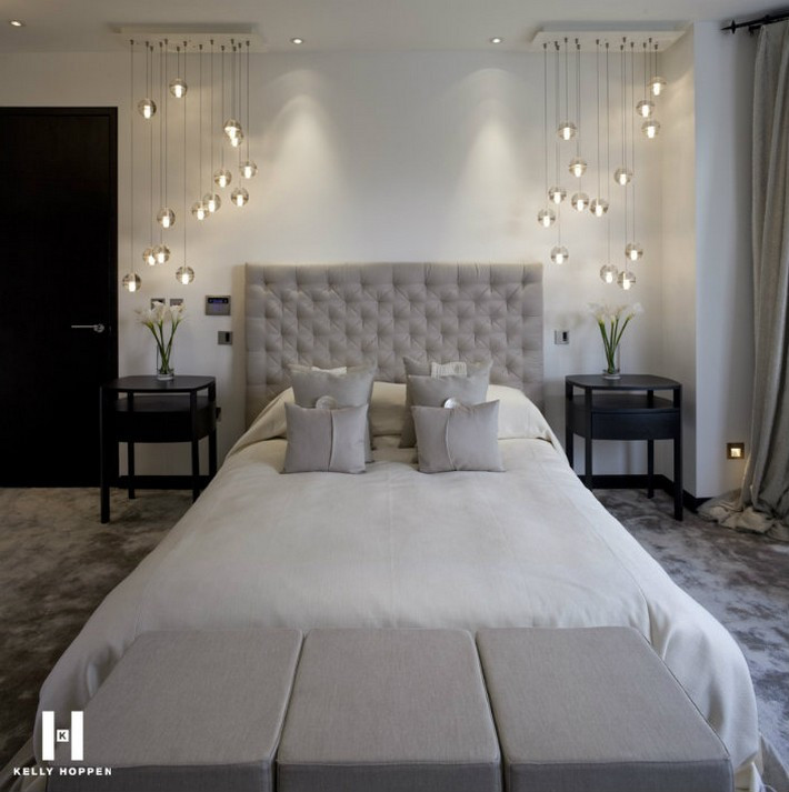 Modern Bedroom Sconces
 Modern Bedrooms with Contemporary Lamps