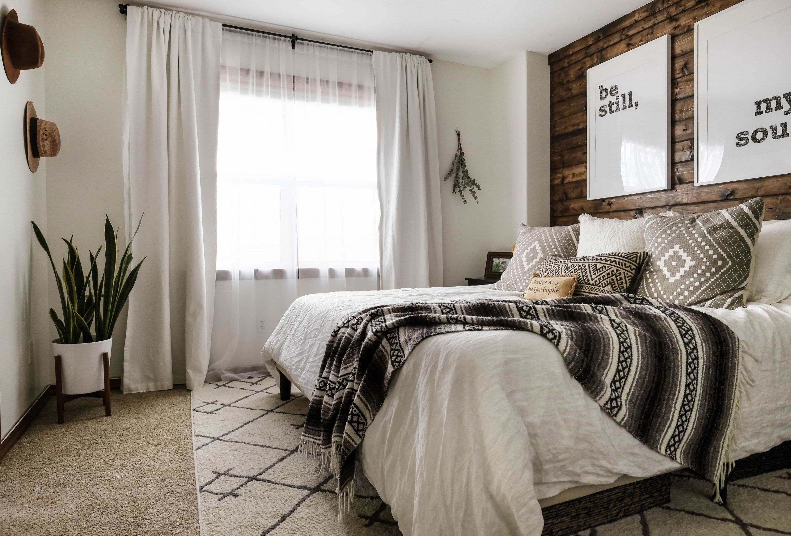 Modern Rustic Bedroom
 Modern Rustic Bedroom Reveal Tips on Blending Two Styles