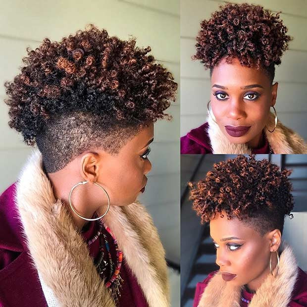 Mohawk Hairstyle For Natural Hair
 51 Best Short Natural Hairstyles for Black Women