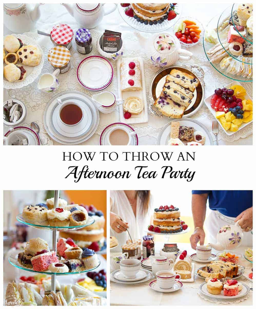 Morning Tea Party Food Ideas
 How to Throw An Afternoon Tea Party Life Made Sweeter
