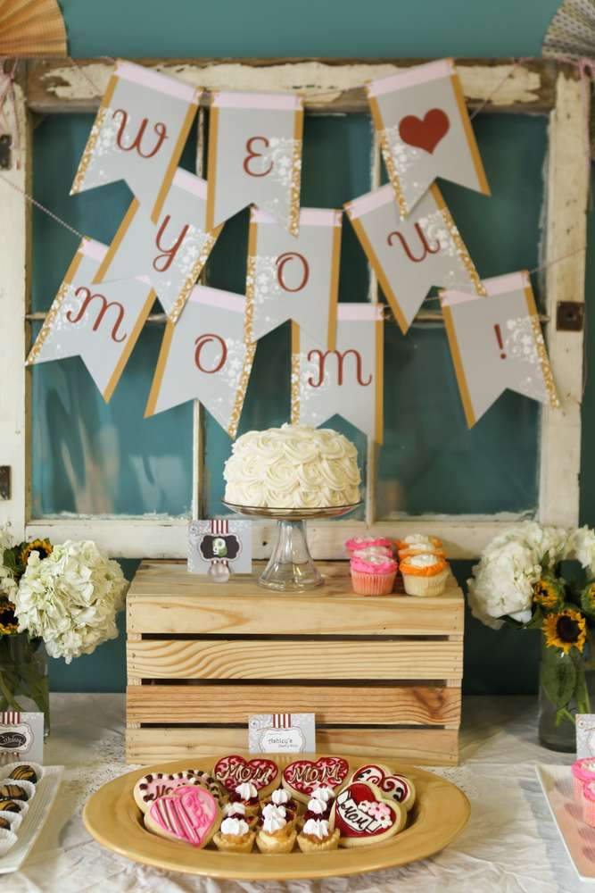 Mother's Day Party Theme
 Vintage Shabby Chic Mother s Day Party Ideas