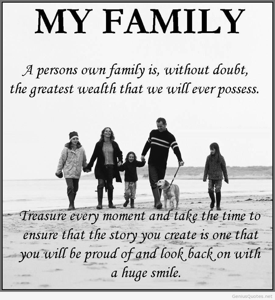 My Family Quotes
 60 Top Family Quotes And Sayings