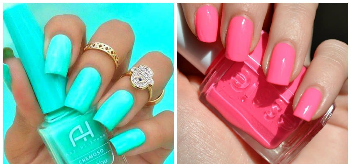 Nail Colors For Summer
 Summer nails 2018 fashionable trends of summer 2018 nail
