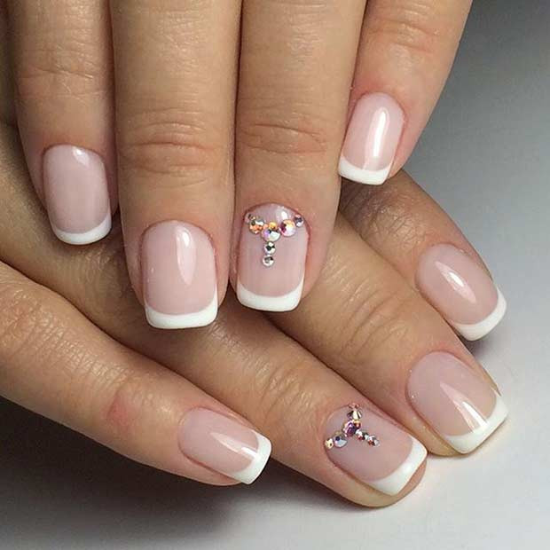 Nail Designs For A Wedding
 80 Amazing Wedding Nail Designs Perfect for Brides