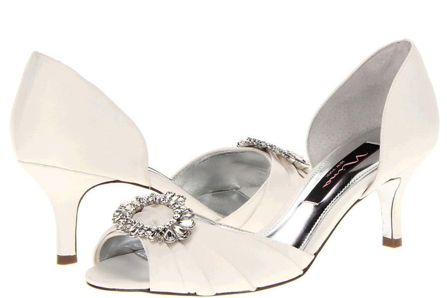 Nina Wedding Shoes
 Have Your Own Cinderella Moment In These Ivory Wedding