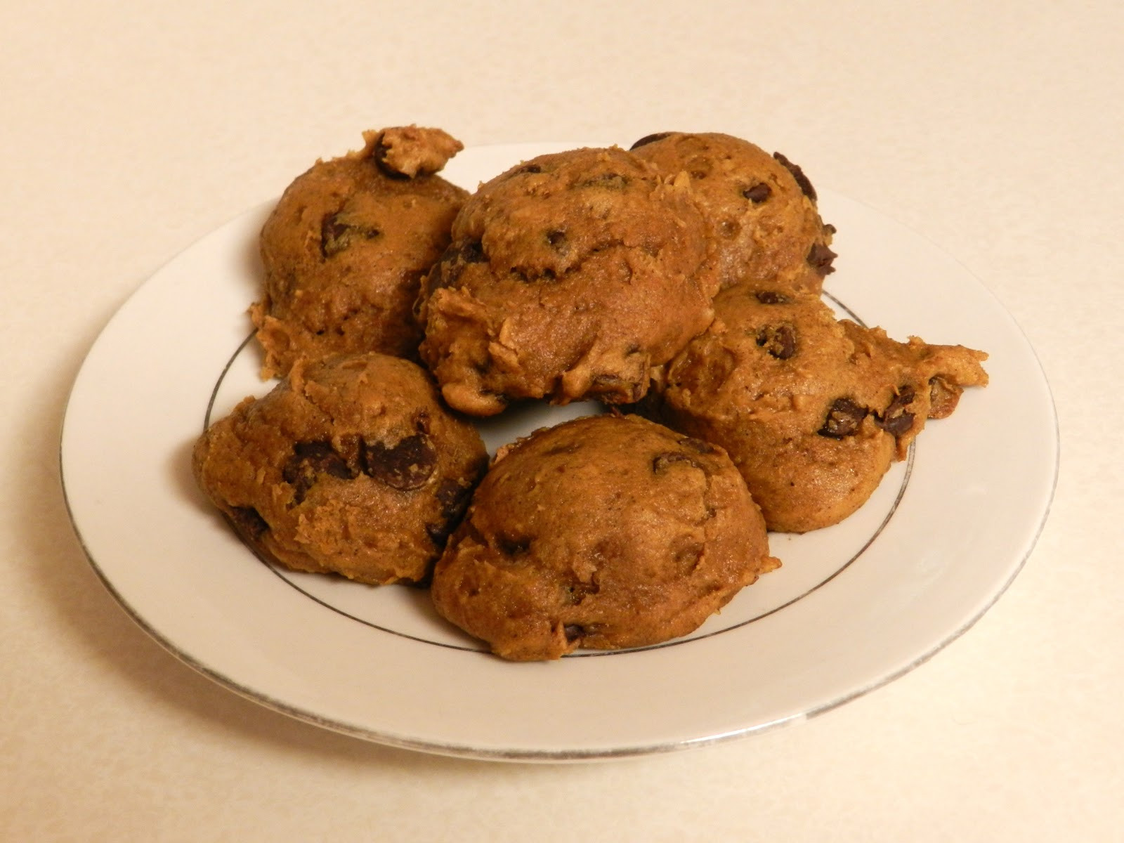 Non Dairy Chocolate Chip Cookies
 Kate s Kitchen Easy Non Dairy Pumpkin Chocolate Chip Cookies