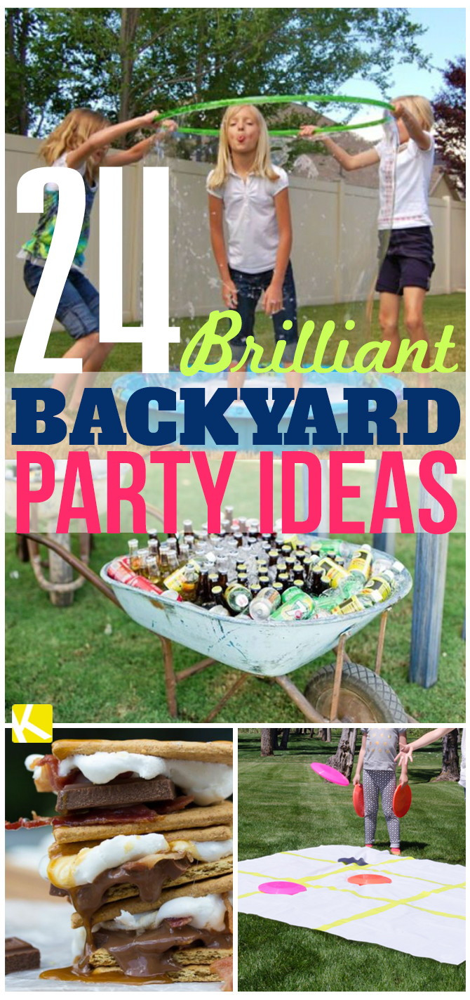Outdoor Graduation Party Game Ideas
 24 Brilliant Backyard Party Ideas The Krazy Coupon Lady