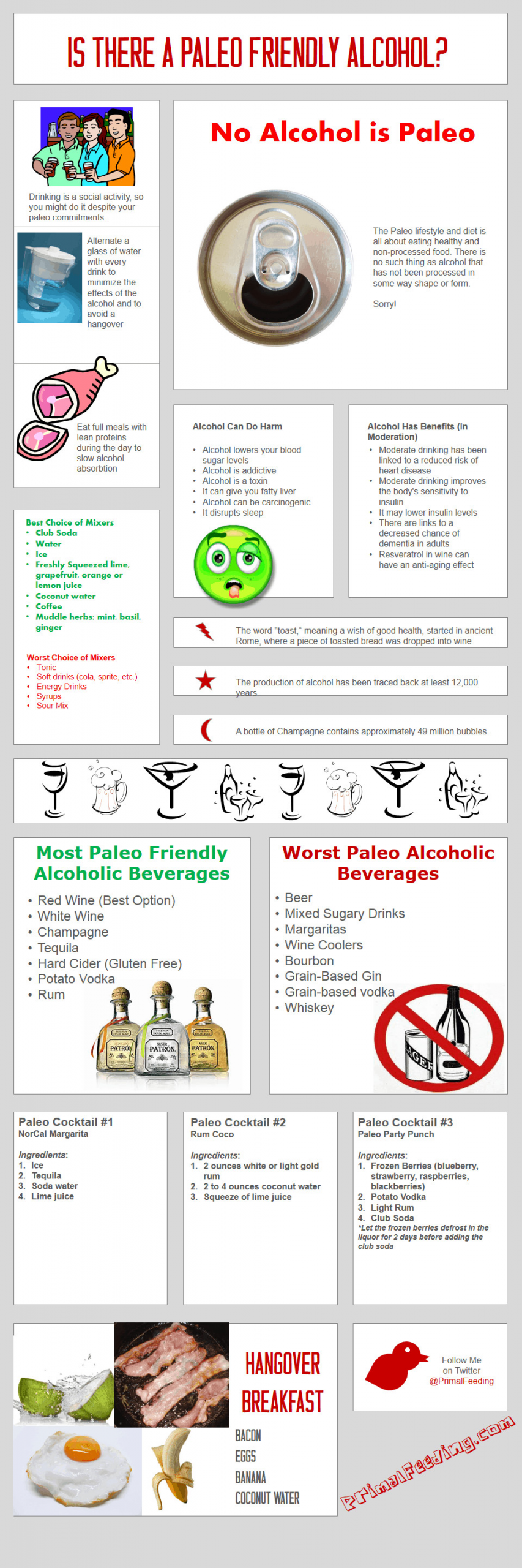 Paleo Diet Alcohol
 Paleo Friendly Alcohol Guide [Infographic]