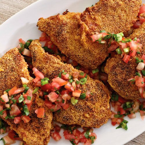 Pampered Chef Salsa Recipe
 Southwestern Fish Fillets with Fresh Salsa Recipes