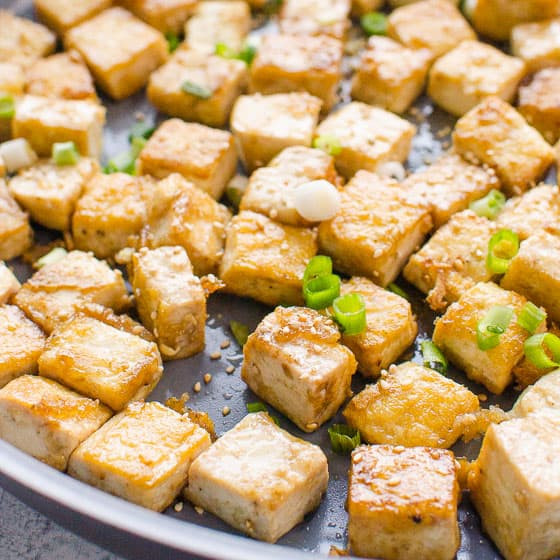 Pan Fried Tofu Recipes
 Crispy Pan Fried Tofu iFOODreal