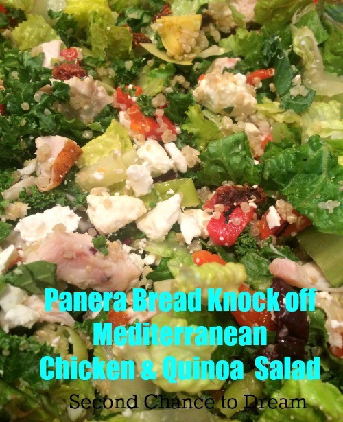 Panera Bread Mediterranean &amp; Quinoa Salad With Almonds
 The Best Panera Bread Mediterranean & Quinoa Salad with