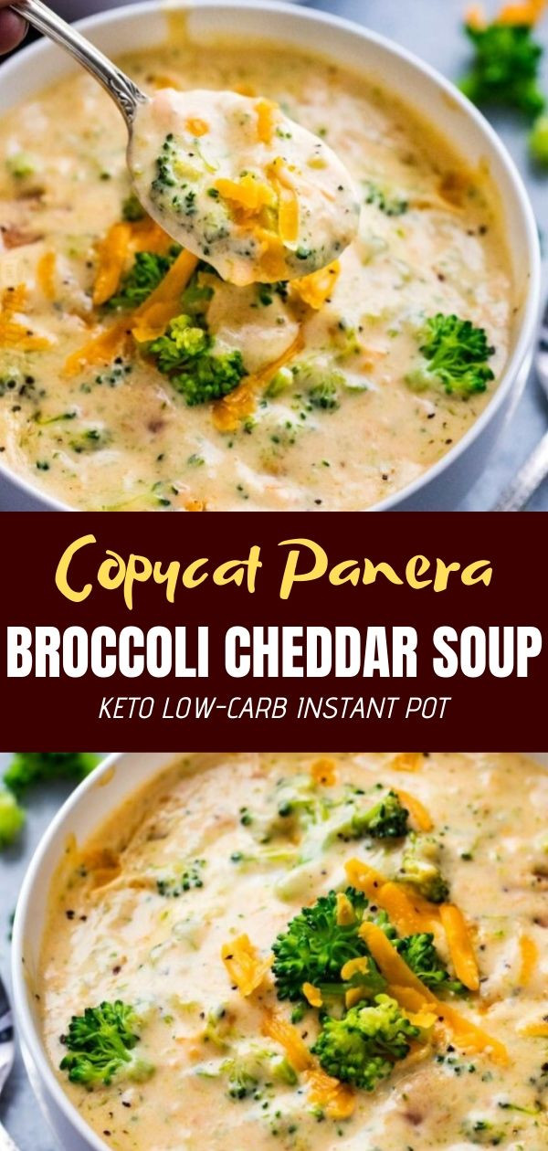 Panera Broccoli Cheddar Soup Carbs
 Keto Low Carb Instant Pot Copycat Panera Broccoli Cheddar