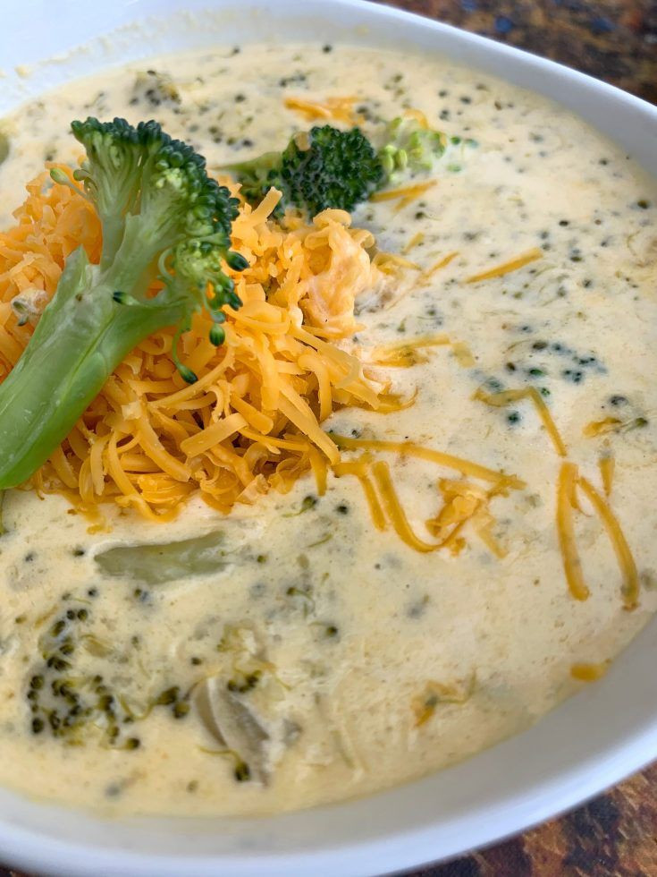 Panera Broccoli Cheddar Soup Carbs
 Easy Keto Low Carb Instant Pot Panera Broccoli Cheddar