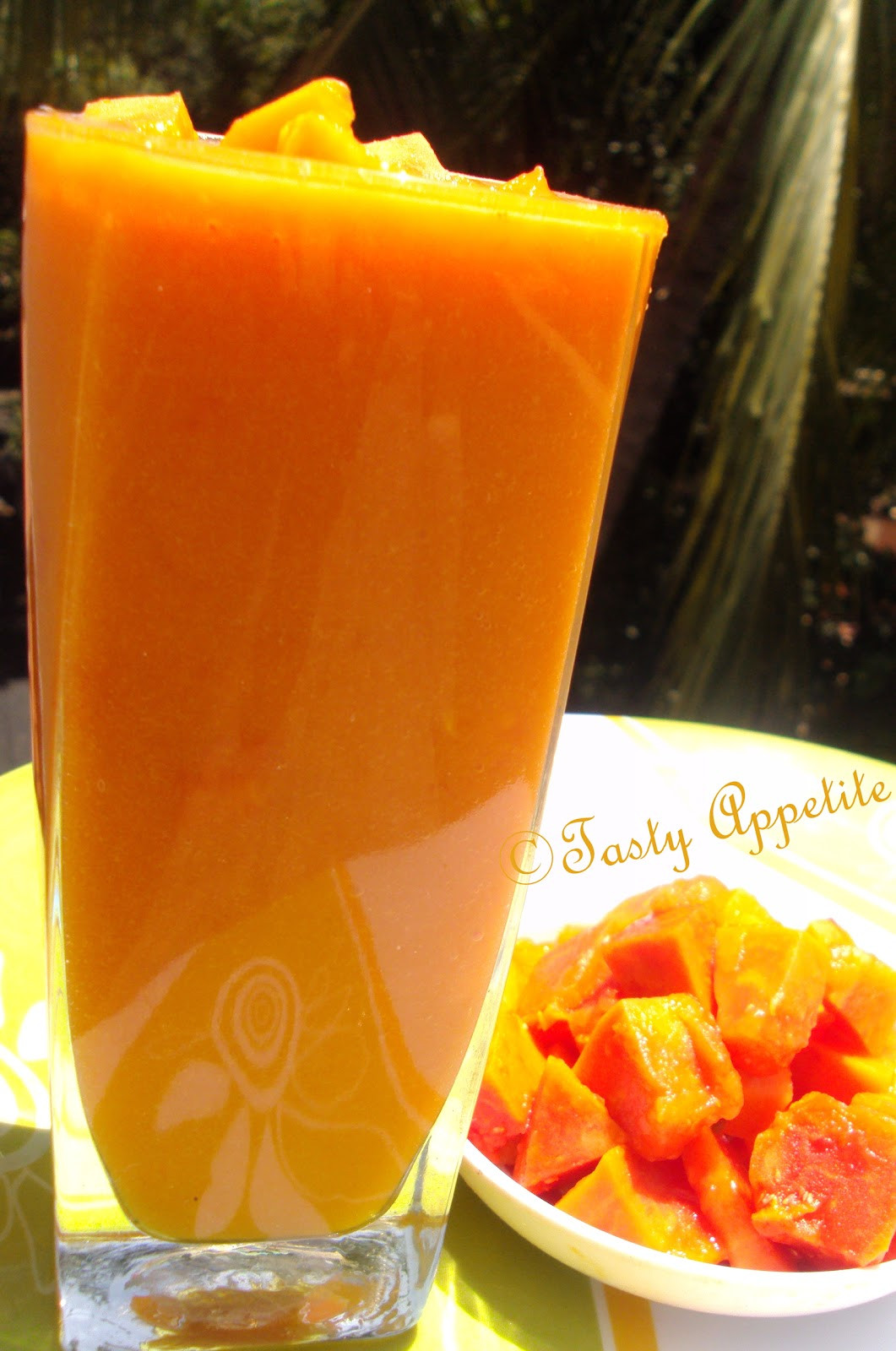 Papaya Smoothies Recipe
 Papaya Smoothie