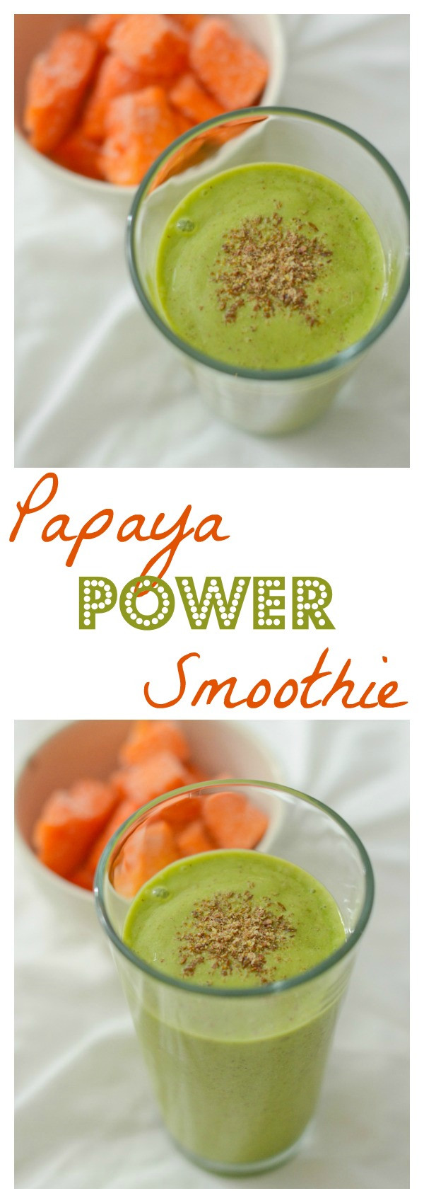 Papaya Smoothies Recipe
 Papaya Power Green Smoothie Recipe The Chic Life