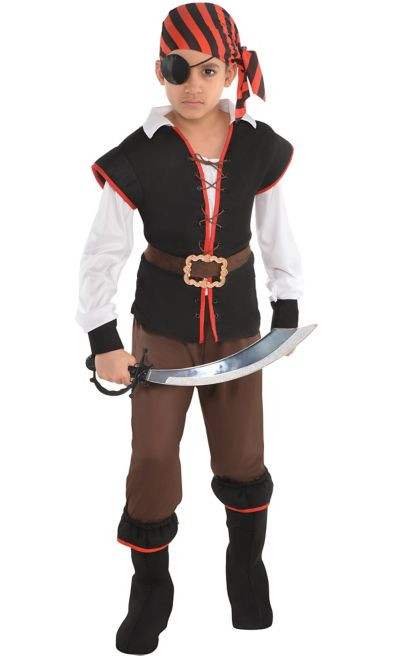 Party City Costumes Kids Boys
 Boys Rebel of the Sea Pirate Costume Party City
