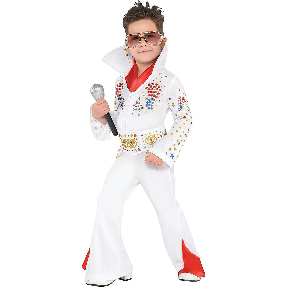 Party City Costumes Kids Boys
 Toddler Boys King of Rock n Roll Costume
