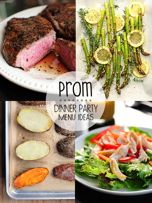 Party Dinner Ideas
 Prom Night Menu Ideas