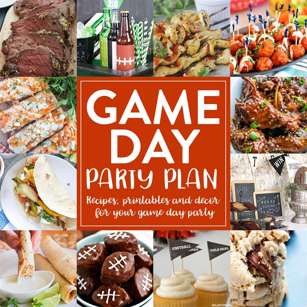 Party Food Ideas Pinterest
 Game Day Party Food Ideas everything you need for a