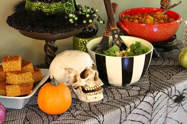 Party Main Dishes
 Adult Halloween Party Menu