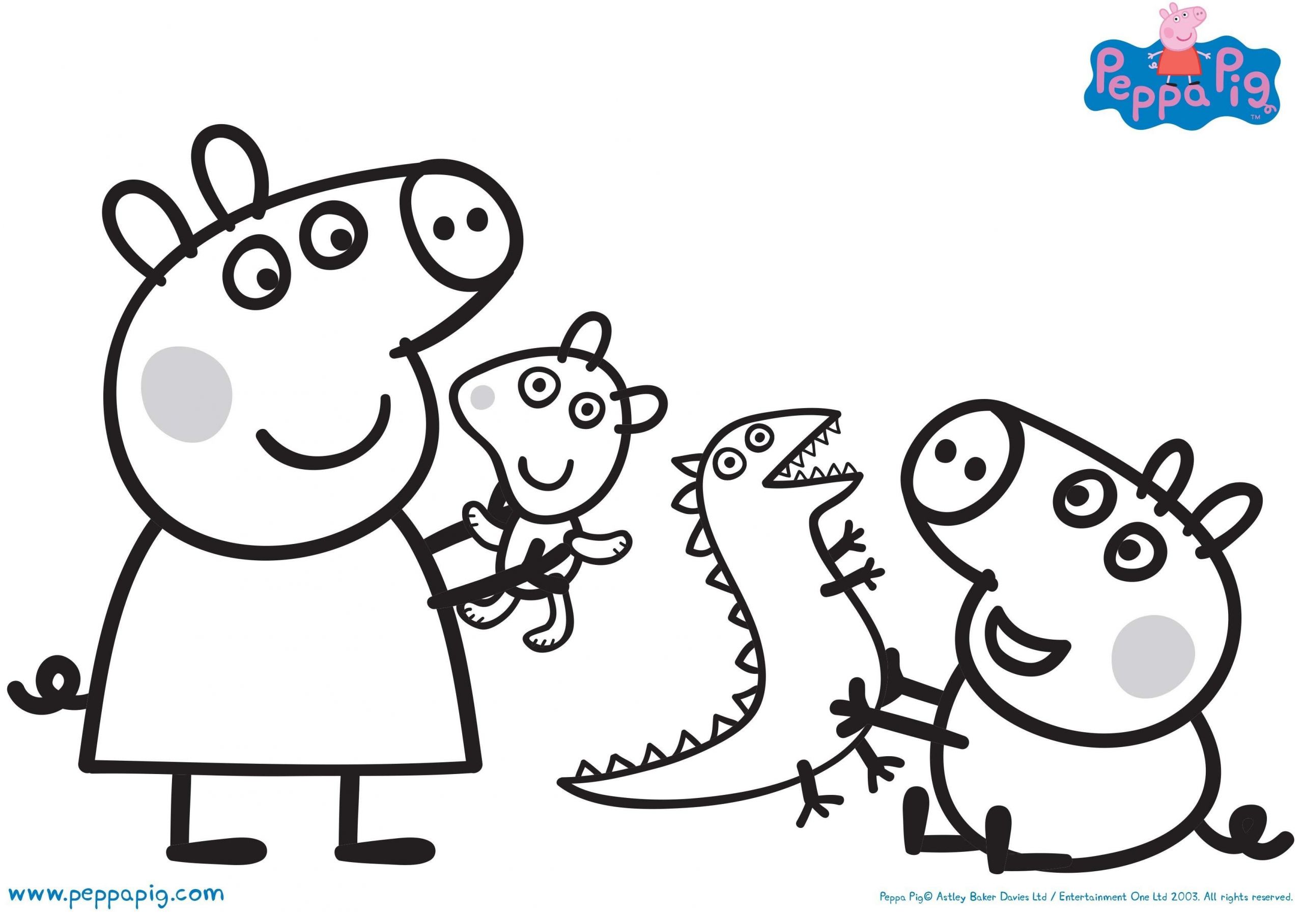 Peppa Pig Coloring Pages For Kids
 Pig Coloring Pages With images