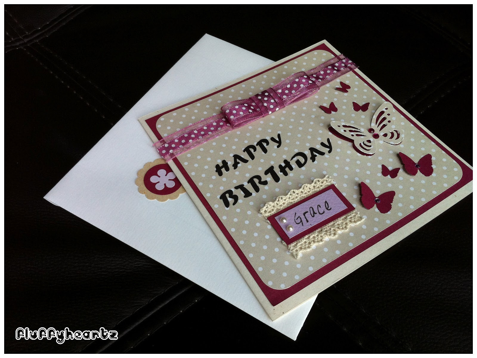 Personalized Birthday Cards
 Fluffyheartz ♥ Personalized Birthday Cards for female