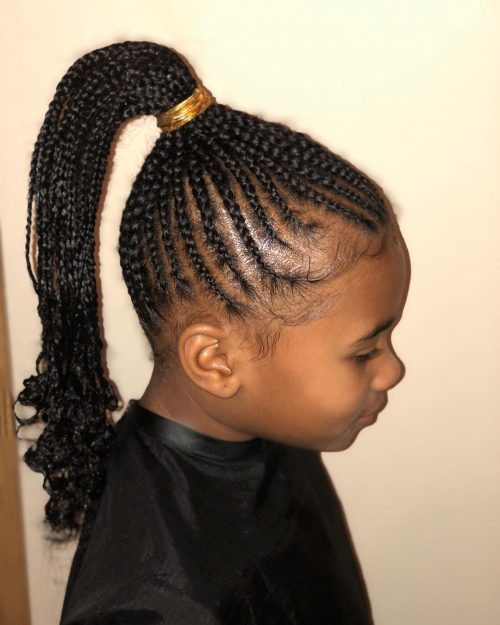 Ponytail Hairstyles For Kids
 20 Cute Hairstyles for Black Kids Trending in 2020