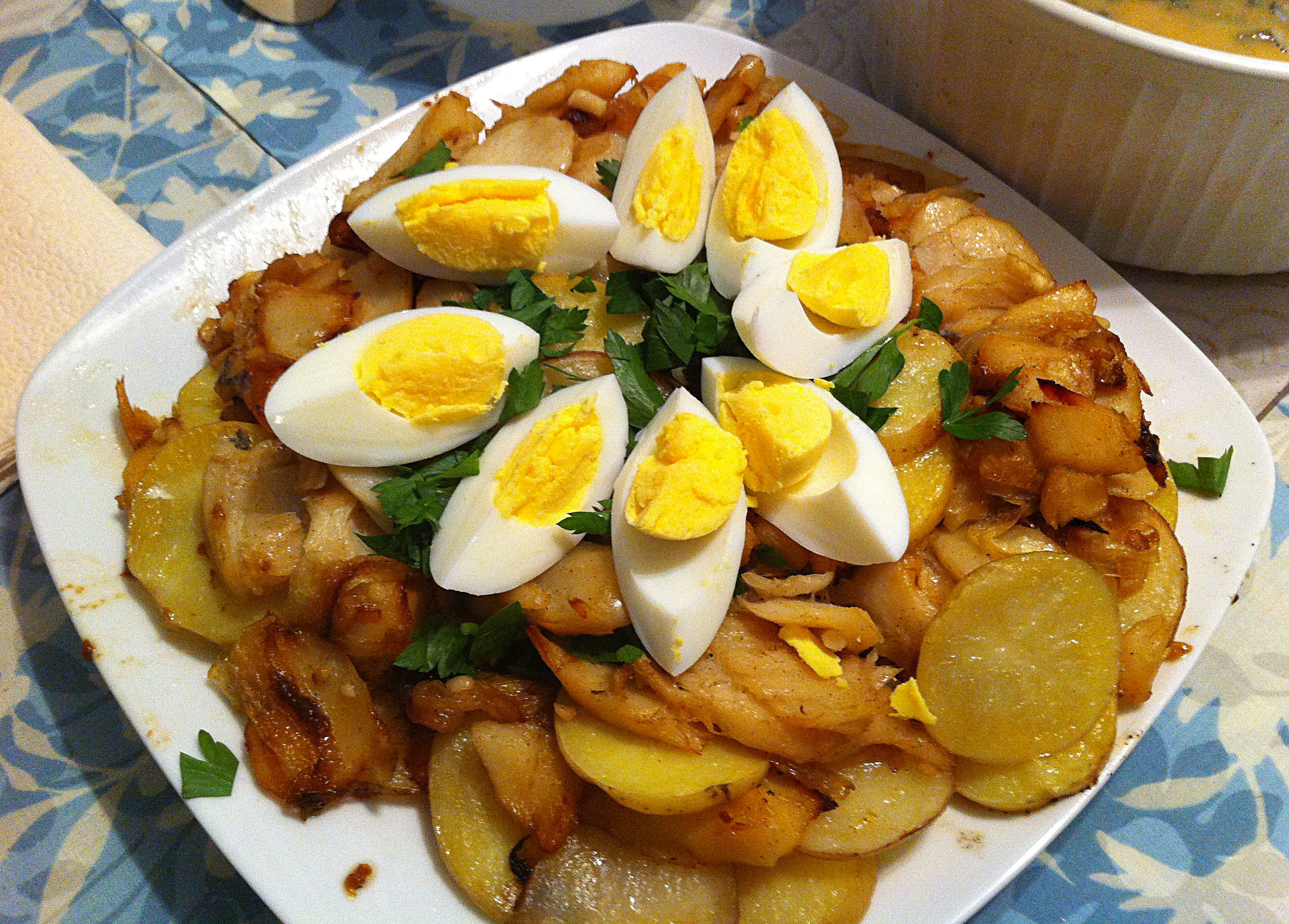 Portuguese Cod Fish Recipes
 Karl’s Portuguese Salt Cod and Potato Casserole