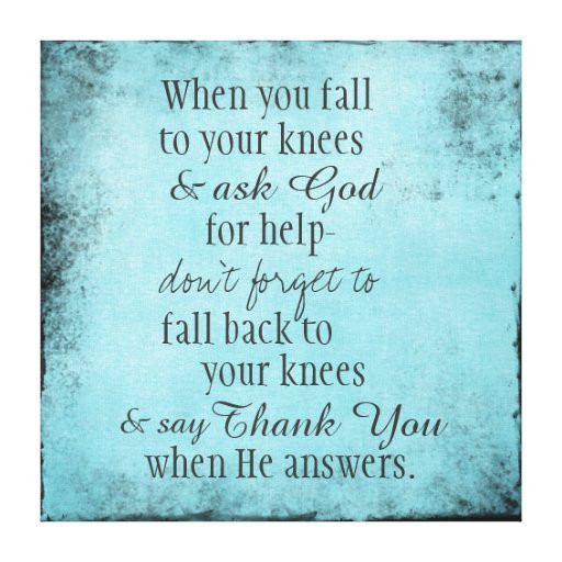 Positive Prayer Quotes
 Inspirational Christian Quote Message Canvas Print
