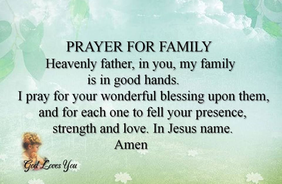 Prayer Quotes For Family And Friends
 Prayer For Family s and for