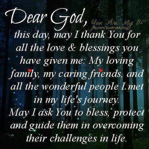 Prayer Quotes For Family And Friends
 Thank You God For My Family Quotes QuotesGram