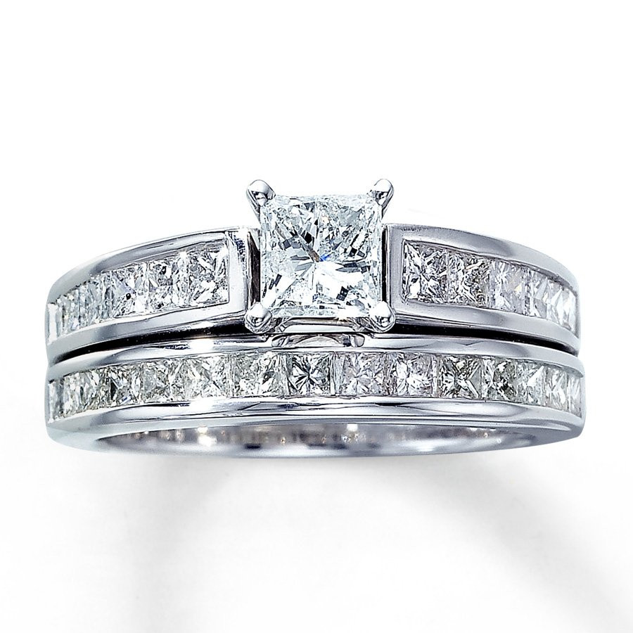 Princess Cut Diamond Bridal Sets
 Princess Cut Diamond Wedding Ring Sets Wedding and