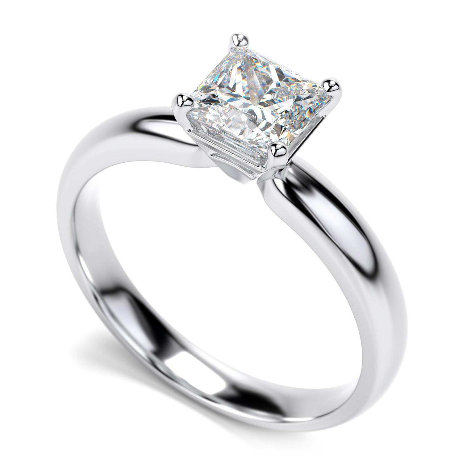 Princess Cut Wedding Ring
 Princess Cut Engagement Rings A Star Diamonds Ltd