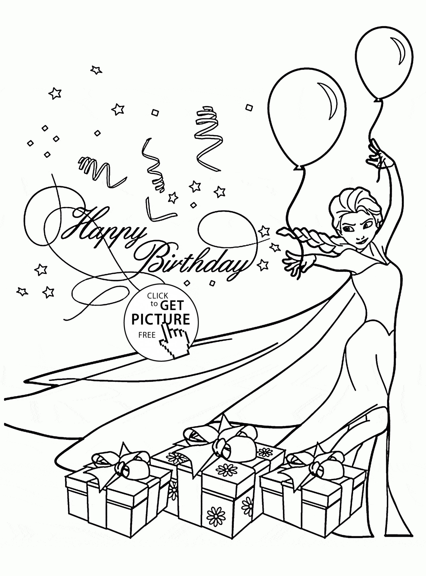 Printable Coloring Birthday Cards
 Birthday Cards Ideas Drawing at GetDrawings
